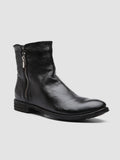 LEXIKON 097 - schwarze Lederstiefeletten - thumb image 3,side view