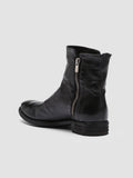 LEXIKON 097 - schwarze Lederstiefeletten - thumb image 4,side view