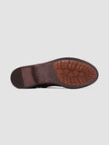 LISON 036 - Burgundy Leather Booties - thumb image 5,side view