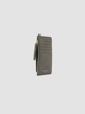 JULIET 103 - Green Woven Leather card holder - thumb image 5,side view