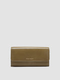 POCHE 09 - Grüne Brieftasche aus Nappaleder - thumb image 1,side view