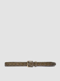 OC STRIP 29 - Green Woven Leather Belt - thumb image 1,side view