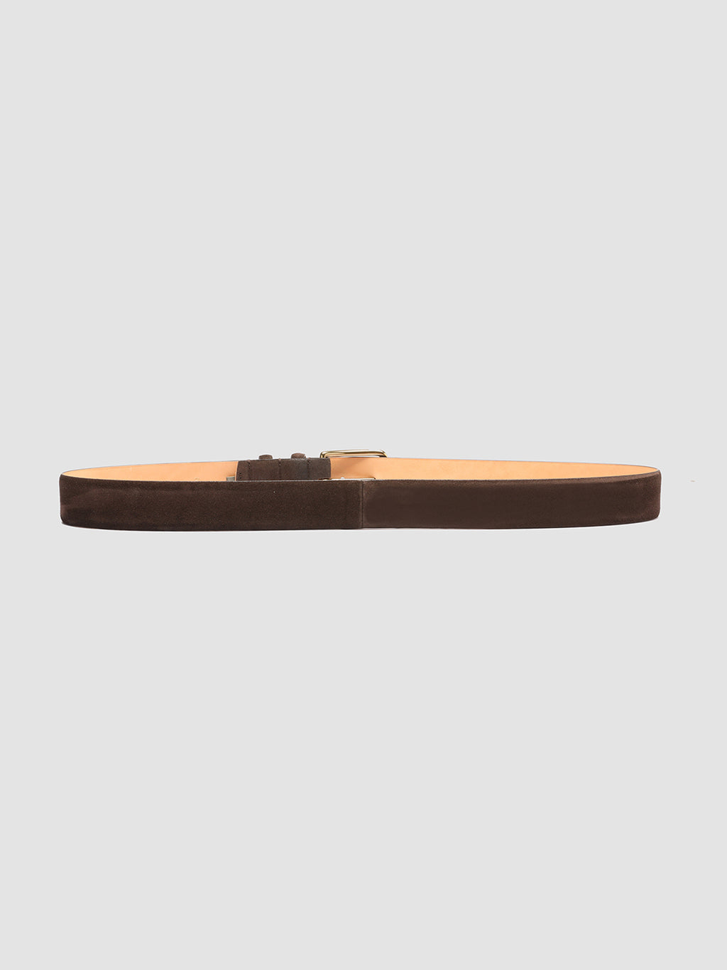 OC STRIP 33 - Brown Suede belt - image 3,side view