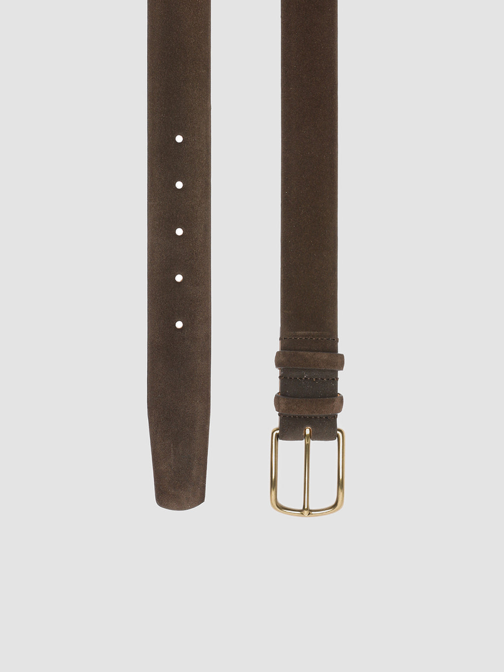 OC STRIP 33 - Brown Suede belt - image 2,side view
