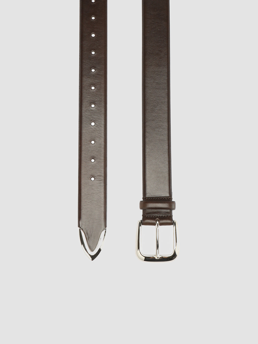 OC STRIP 052 - Brown Leather Belt - image 2,side view