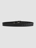 OC STRIP 052 - Black Leather Belt - thumb image 3,side view