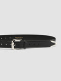 OC STRIP 052 - Black Leather Belt - thumb image 4,side view