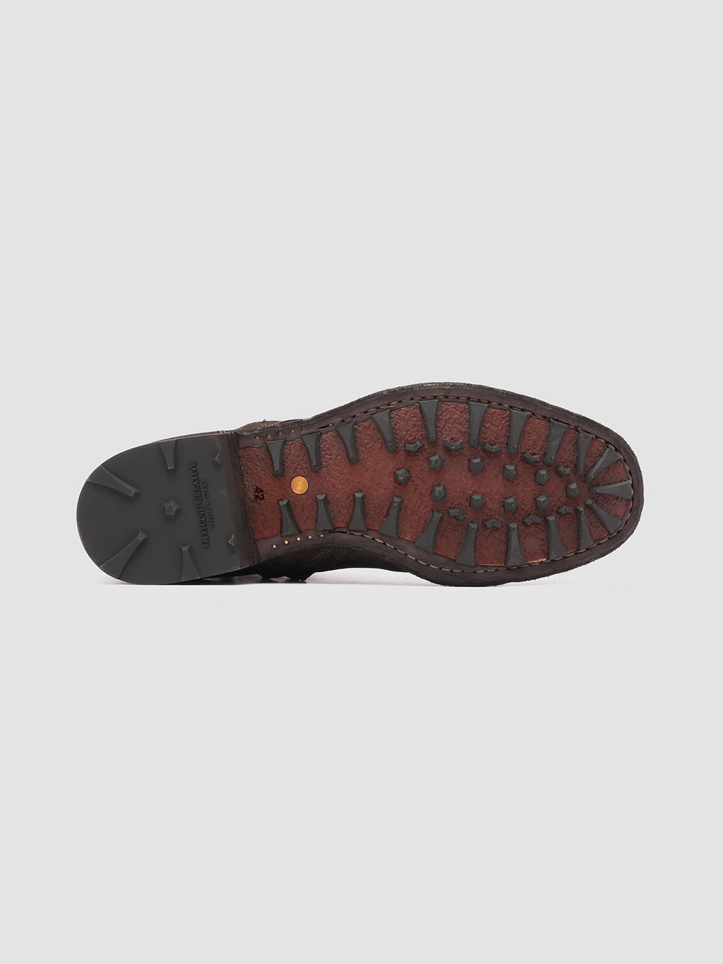 ARBUS 022 - Brown Leather Ankle Boots - image 5,side view