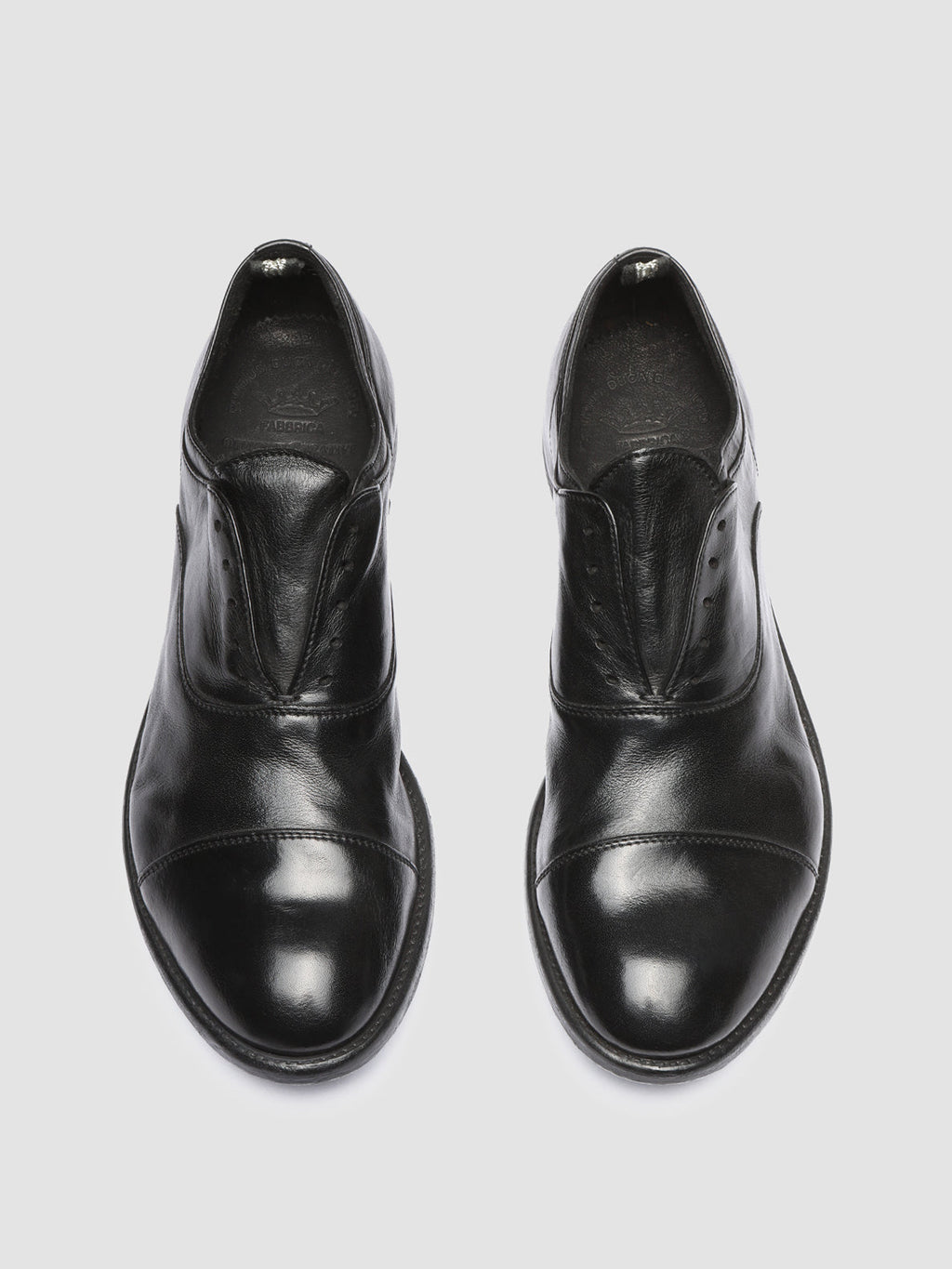 ARC 501 - Black Leather Oxford Shoes - image 2,side view