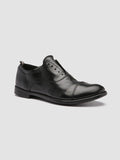 ARC 501 - Black Leather Oxford Shoes - thumb image 3,side view