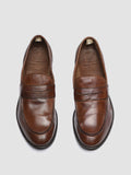 ARC 509 - Brown Leather Penny Loafers - thumb image 2,side view