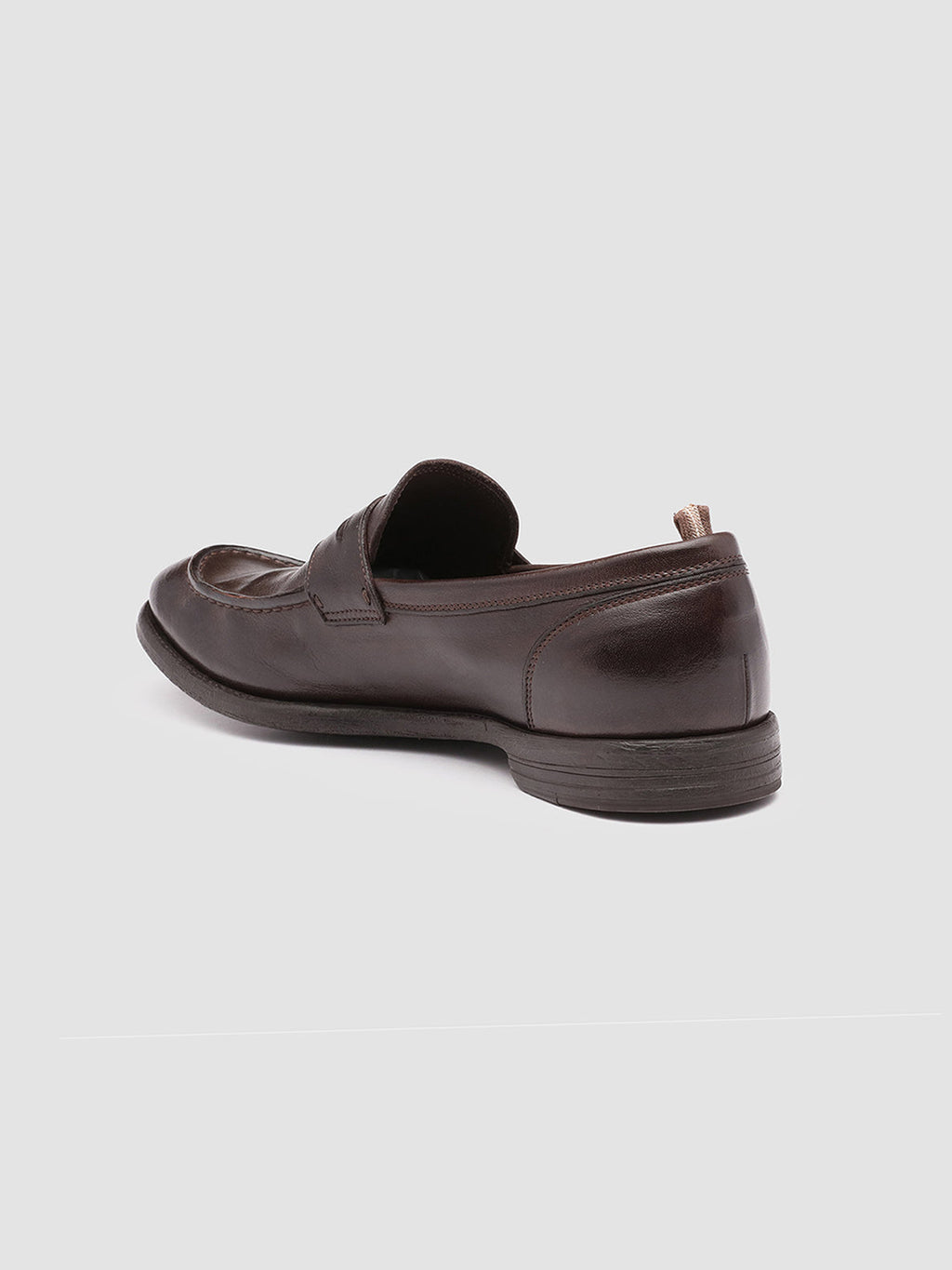ARC 509 - Brown Leather Penny Loafers - image 4,side view