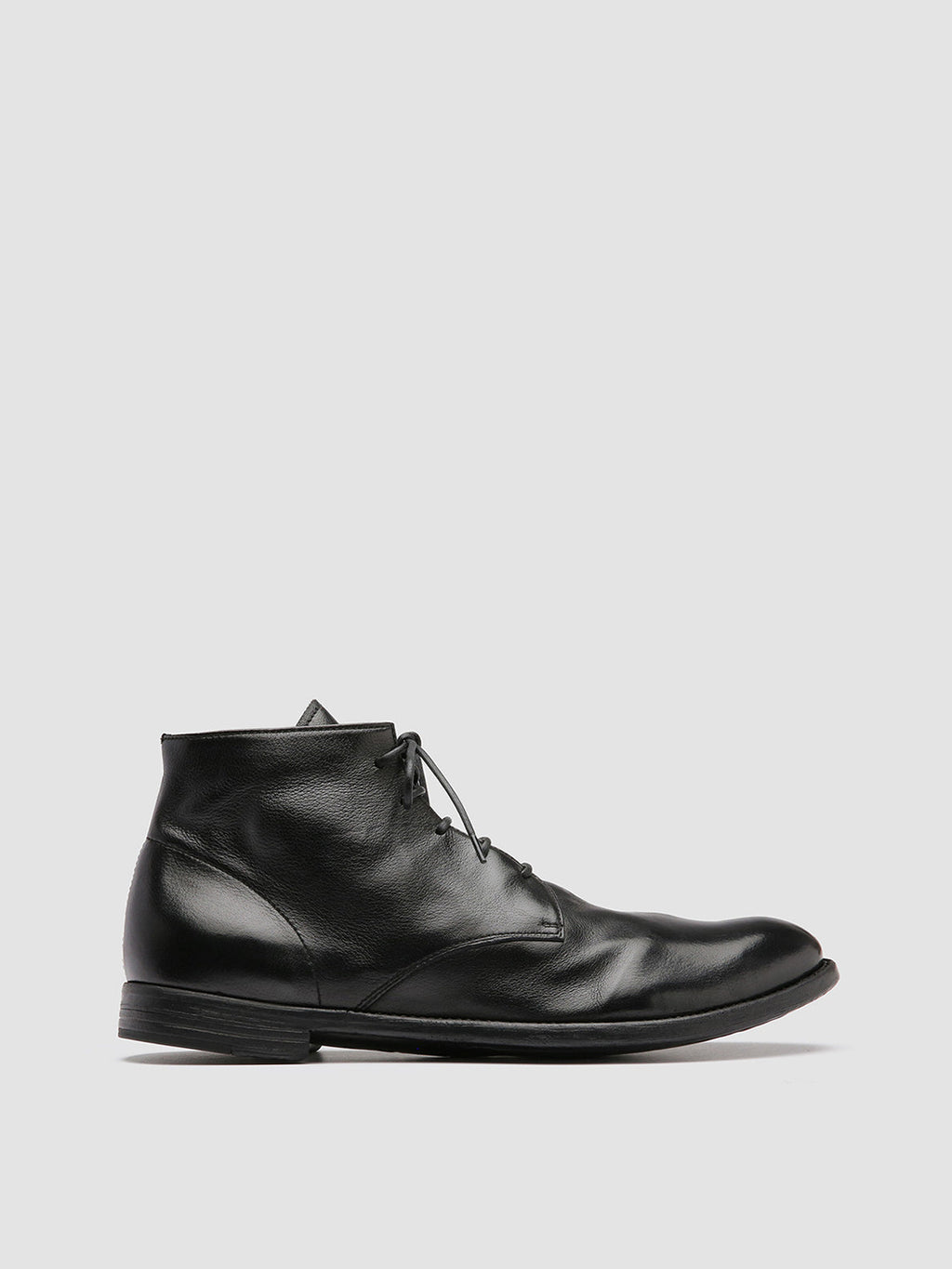 ARC 513 - Black Leather Ankle Boots - image 1,side view
