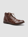 ARC 513 - Brown Leather Ankle Boots - thumb image 3,side view