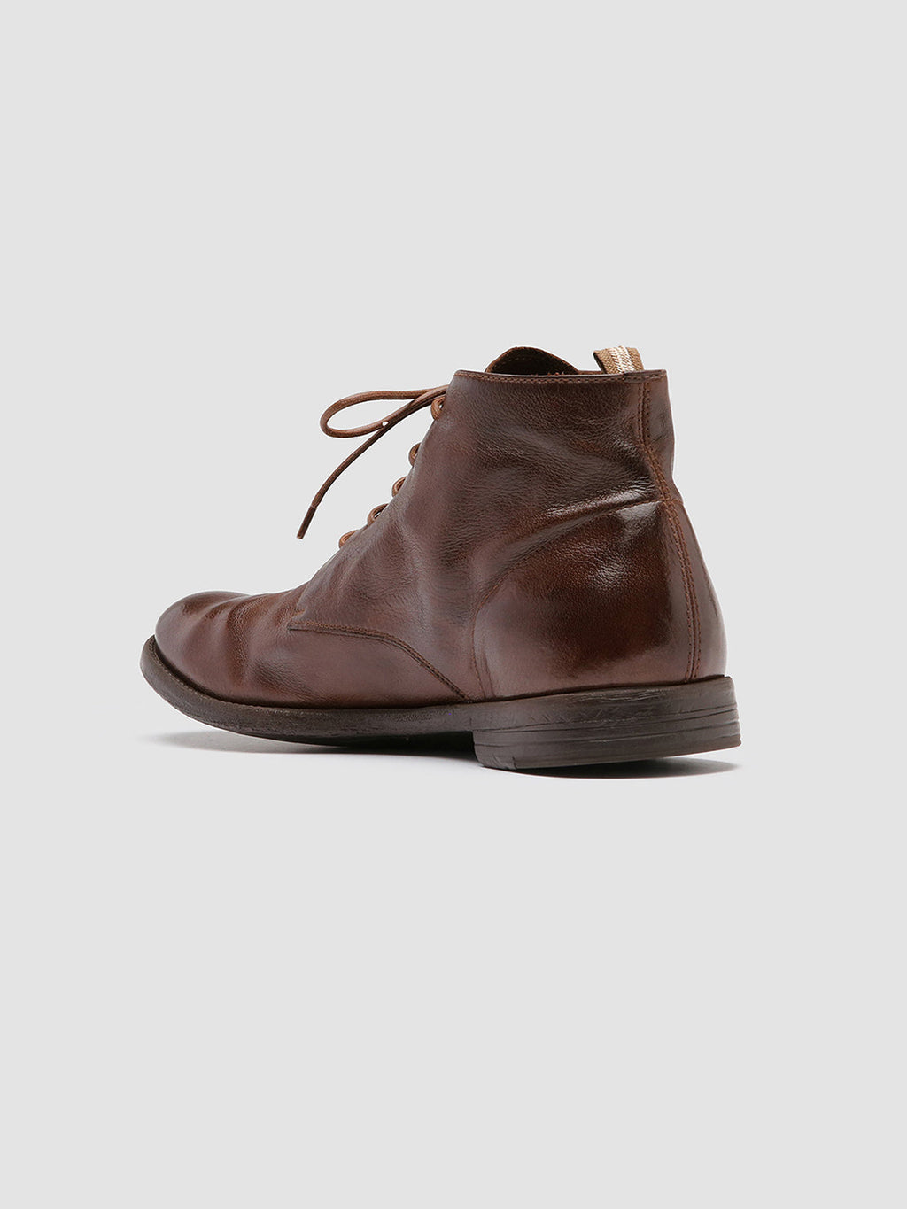 ARC 513 - Brown Leather Ankle Boots - image 4,side view