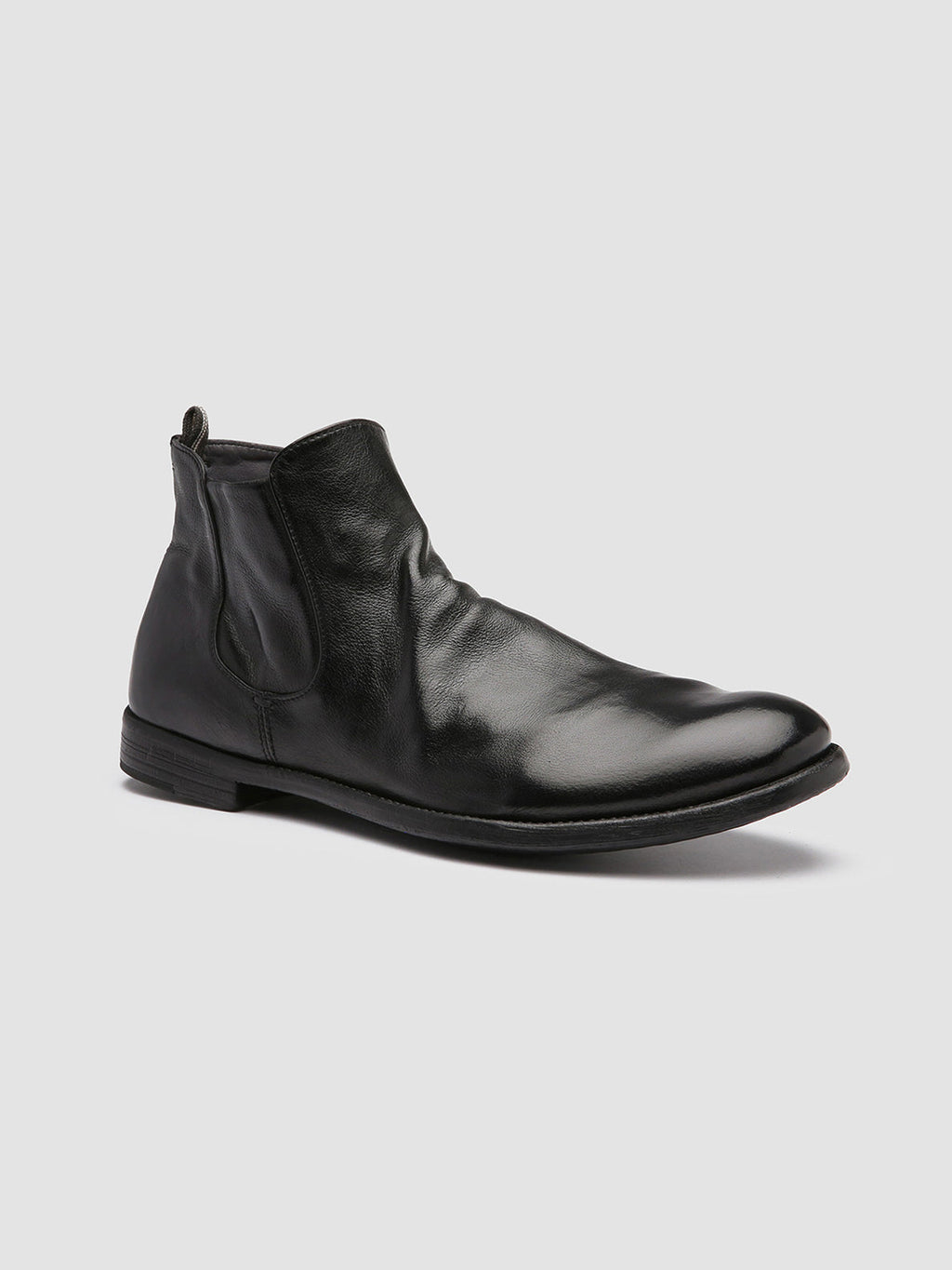 ARC 514 - Black Leather Boots - image 3,side view