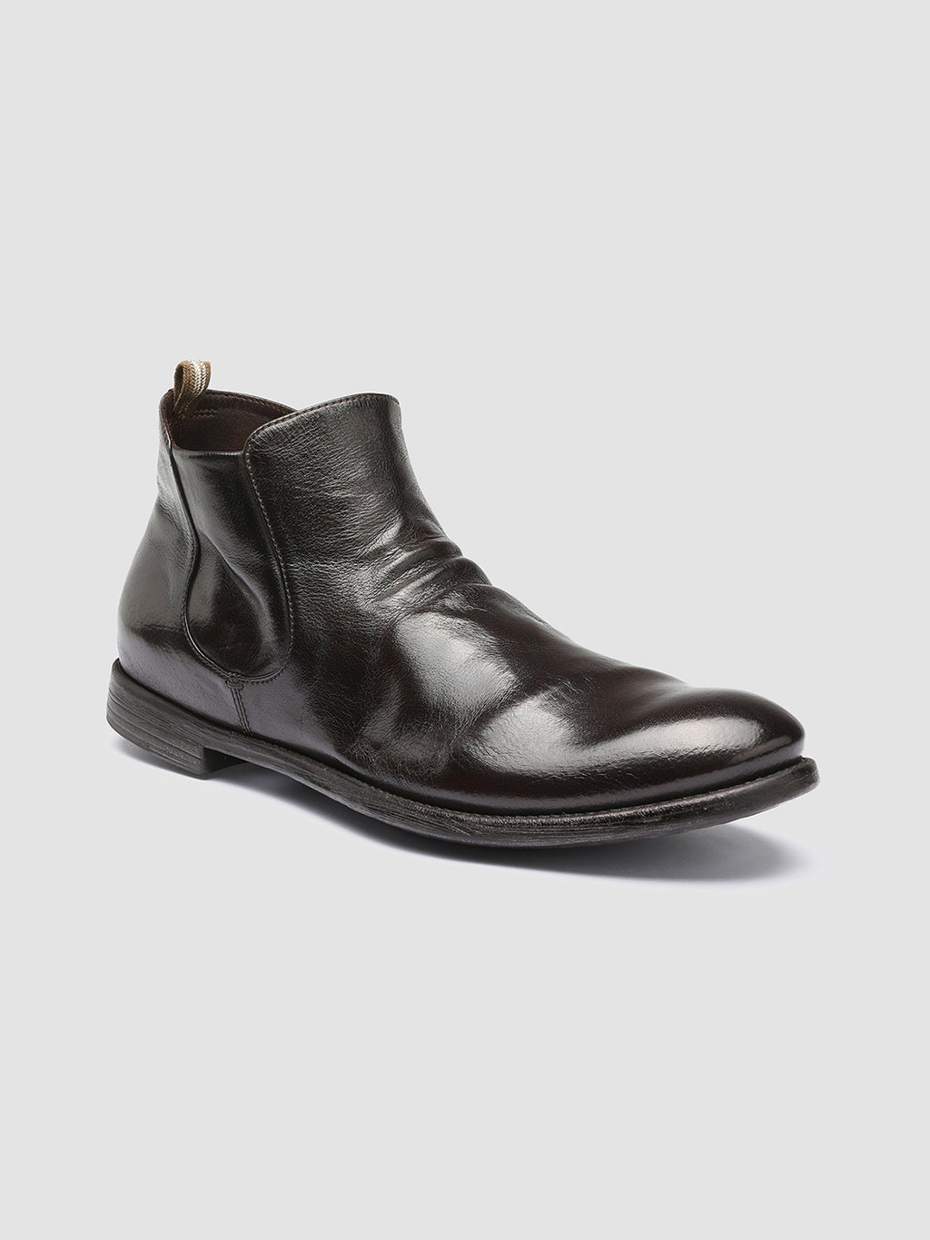 ARC 514 - Brown Leather Boots - image 3,side view
