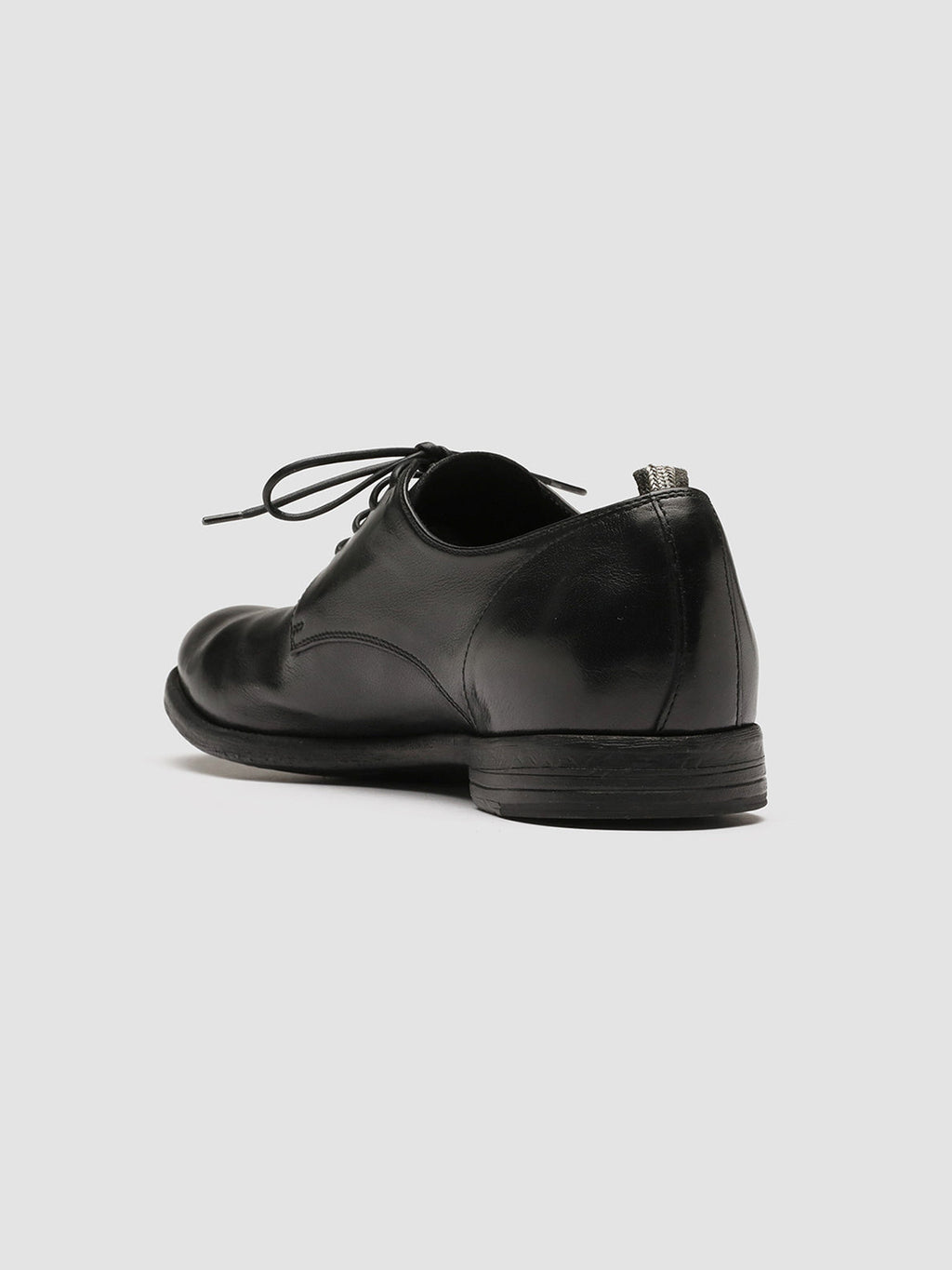 ARC 515 - Black Leather Derby Shoes - image 4,side view