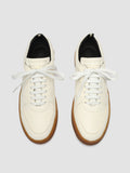 ASSET 001 - weiße Low-Top-Ledersneaker - thumb image 2,side view