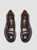 BALANCE 011 - Burgundy Leather Penny Loafers - thumb image 2,side view