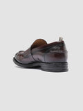 BALANCE 011 - Burgundy Leather Penny Loafers - thumb image 4,side view