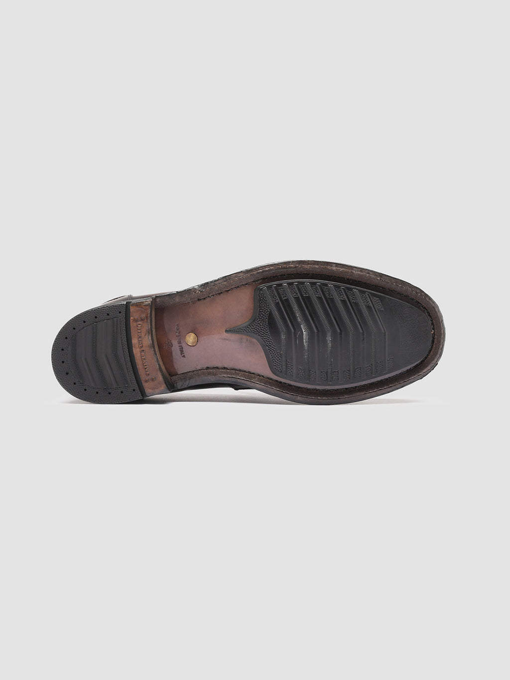 BALANCE 011 - Burgundy Leather Penny Loafers - image 5,side view