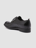 CHRONICLE 001 - Black Leather Derby Shoes - thumb image 4,side view