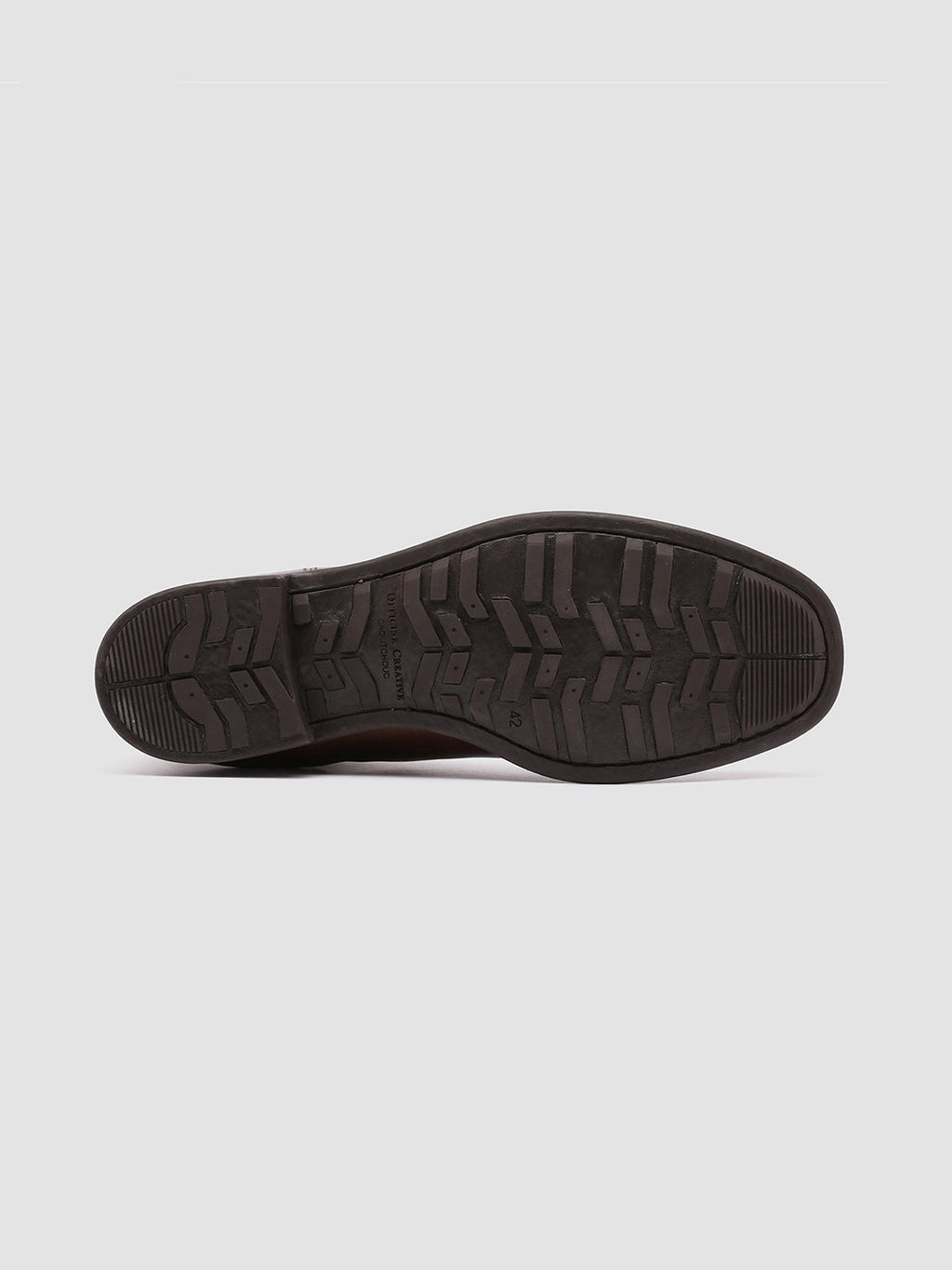 CHRONICLE 002 - braune Chelsea-Lederstiefel - image 5,side view