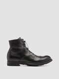 CHRONICLE 004 - Black Leather Ankle Boots - thumb image 1,side view