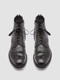 CHRONICLE 004 - Black Leather Ankle Boots - thumb image 2,side view