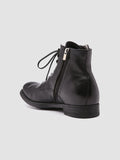 CHRONICLE 004 - Black Leather Ankle Boots - thumb image 4,side view