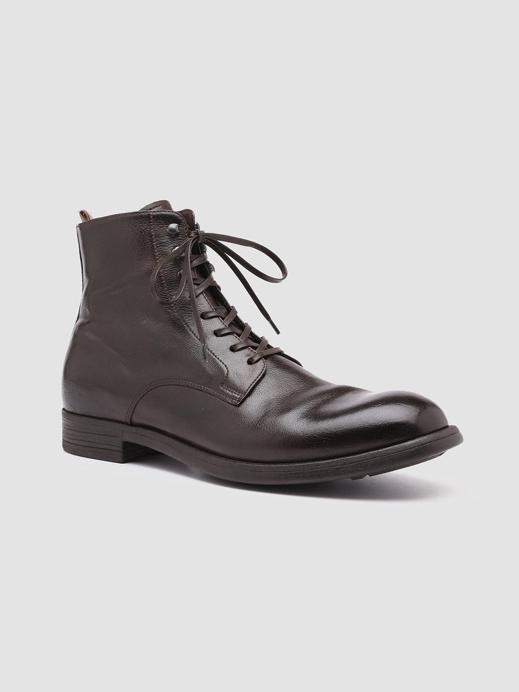 CHRONICLE 004 - braune Lederstiefeletten - image 3,side view
