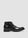 CHRONICLE 057 - Black Leather Lace Up Boots - thumb image 1,side view