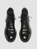 CHRONICLE 057 - Black Leather Lace Up Boots - thumb image 2,side view