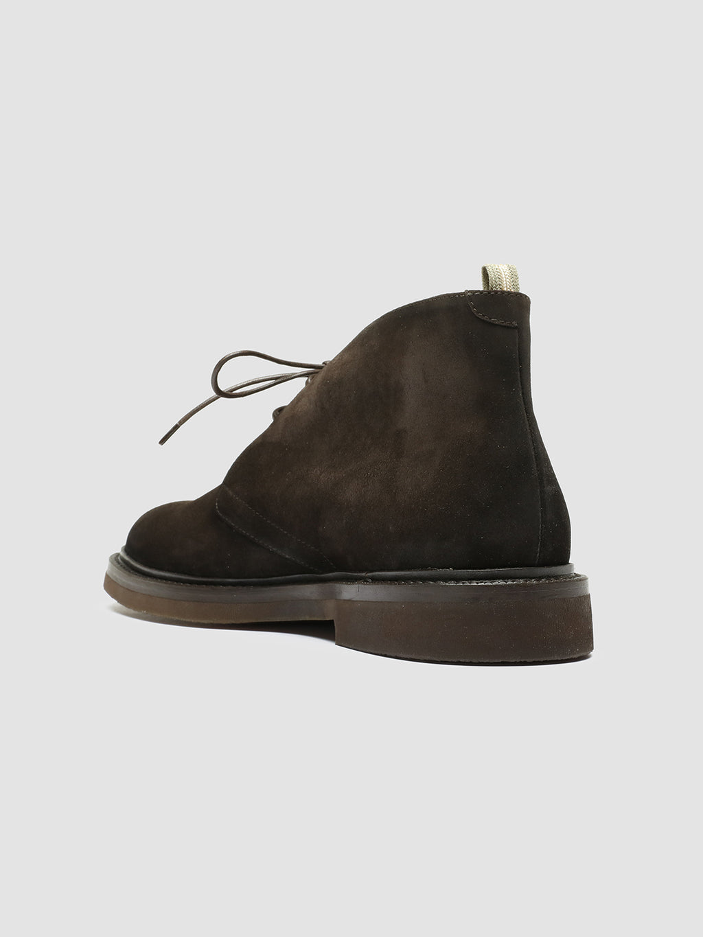 DUDE FLEXI 004 - Brown Suede Chukka Boots - image 4,side view