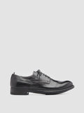 HIVE 008 - schwarze Derbyschuhe aus Leder - thumb image 1,side view