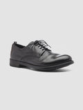 HIVE 008 - schwarze Derbyschuhe aus Leder - thumb image 3,side view