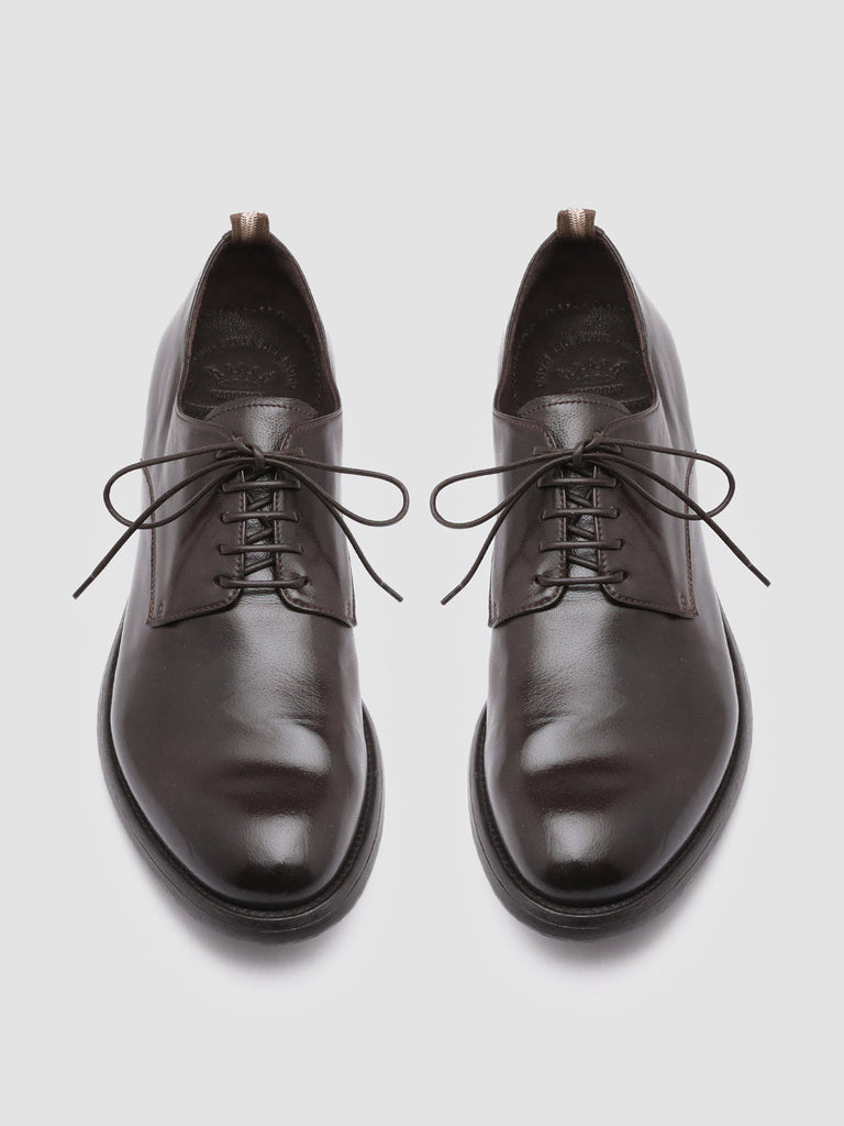 HIVE 008 - Brown Leather Derby Shoes Men Officine Creative - 2