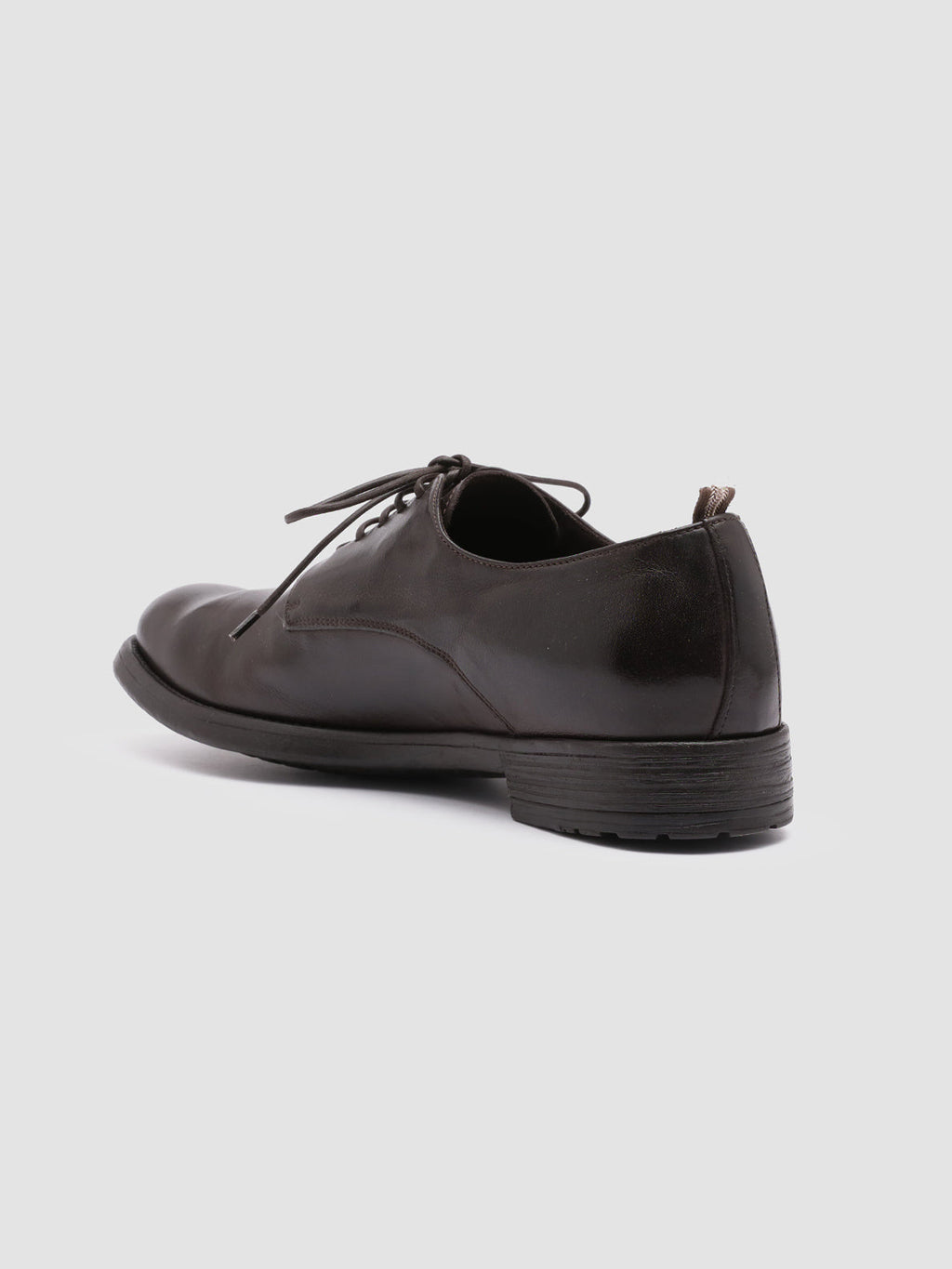 HIVE 008 - braune Derbyschuhe aus Leder - image 4,side view
