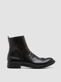 HIVE 010 - Black Leather Boots - thumb image 1,side view