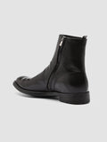 HIVE 010 - Black Leather Boots - thumb image 4,side view