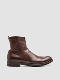 HIVE 010 - Brown Leather Boots - thumb image 1,side view