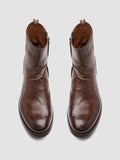 HIVE 010 - Brown Leather Boots - thumb image 2,side view