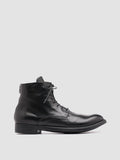 HIVE 016 - Black Leather Boots - thumb image 1,side view