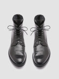 HIVE 016 - Black Leather Boots - thumb image 2,side view