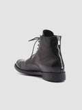 HIVE 016 - Black Leather Boots - thumb image 4,side view
