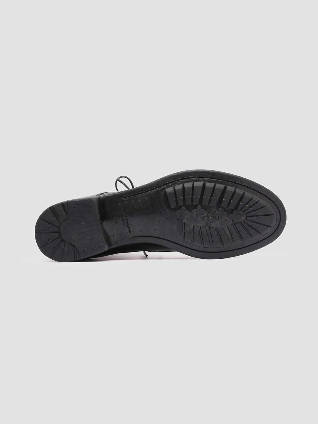 HIVE 016 - Black Leather Boots - image 5,side view