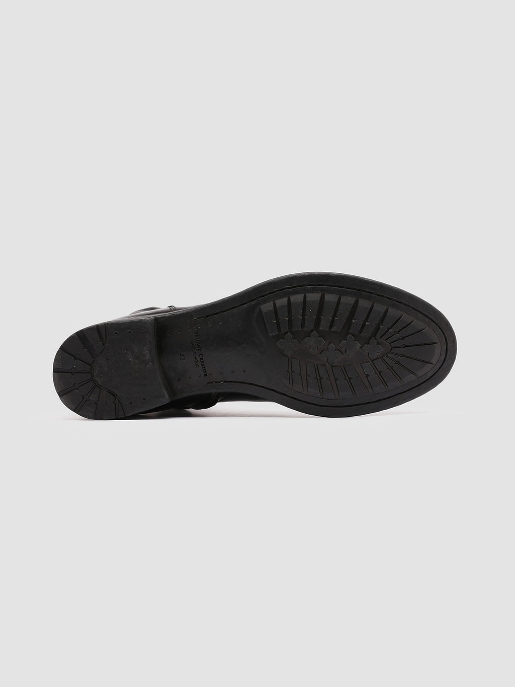 HIVE 036 - Black Leather Ankle Boots - image 5,side view