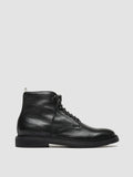 HOPKINS FLEXI 203 - Black Leather Lace-up Boots - thumb image 1,side view