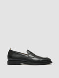 OPERA FLEXI 101 - Black Leather Penny Loafers - thumb image 1,side view